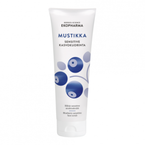 ekopharma mustikka sensitive kasvokuorinta