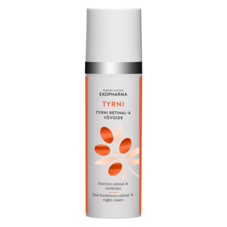 EKOPHARMA TYRNI RETINAL-A YÖVOIDE 30ML. Ihoa uusiva yövoide. 1 tyrni retinal a vitamiini voide