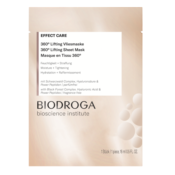 Biodroga 360 LIFTING SHEET MASK - Ihoa kosteuttava ja kiinteyttävä kuitukangasnaamio 1 Biodroga sheet mask