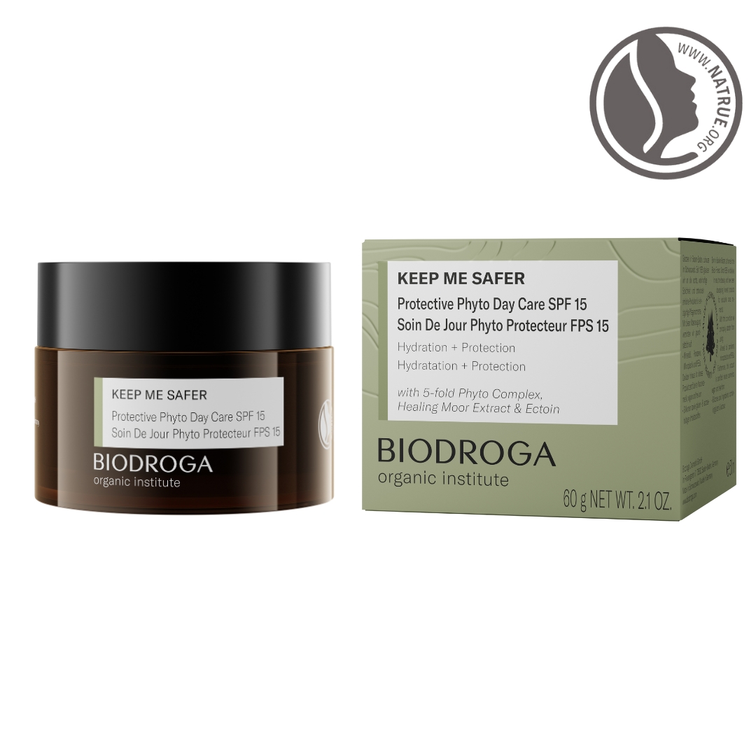 BIODROGA ORGANIC KEEP ME SAFER Protective Phyto Day Care SPF 15 50 ml-päivävoide 1 biodroga organic keep me safer päivävoide