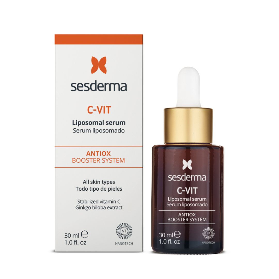 SESDERMA C-VIT AX+ Liposomal Serum 30 ml. -tehostaa kollageenin muodostusta 1 sesderma c-vit ax liposomiseerumi