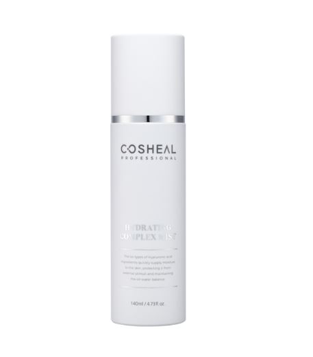 Cosheal Hydrating Complex Mist 140 ml. -kasvovesisuihke kosteuttaa, kirkastaa ihoa 1 cosheal hydrating complex mist