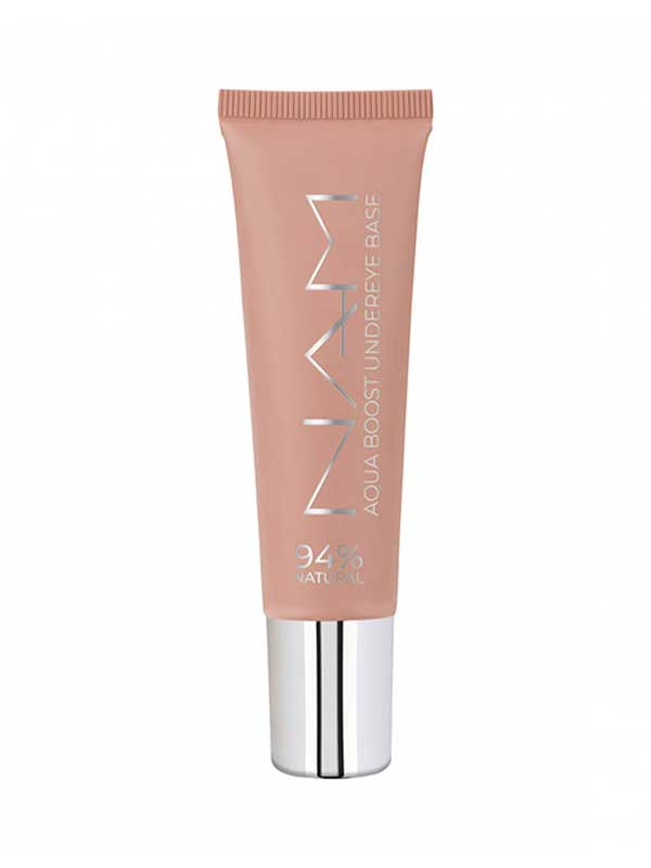 NAM Aqua Boost Undereye Base 12g -meikinkiinnitysvoide silmän alapuolen silmänympärysiholle 1 nam meikinkiinnitysvoide