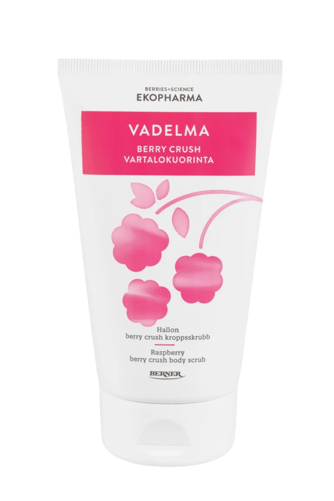 EKOPHARMA VADELMA BERRY CRUSH VARTALOKUORINTA 150 ml 1 Ekopharma vadelma vartalokuorinta